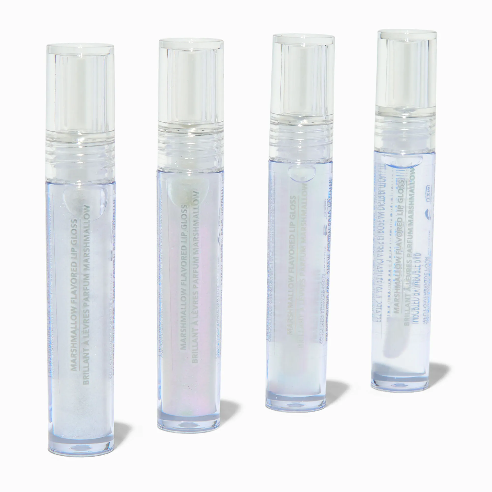 Set de gloss brillants - Lot de 4